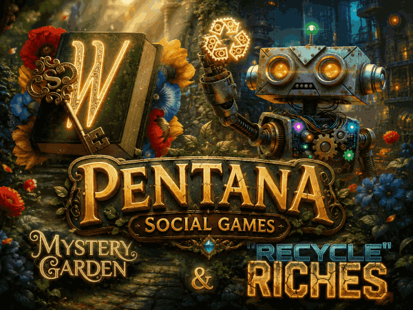 Abstract visual representing social gaming